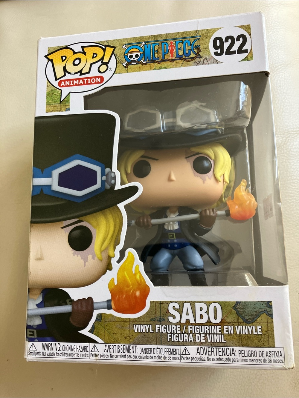 Funko Pop! One Piece Sabo Vinyl Figure #922